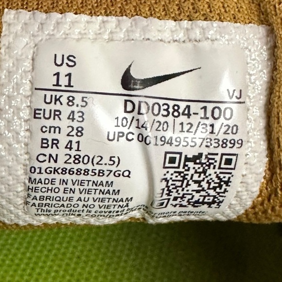 Nike Air Max 90 AM90 Sail Cork Sustainable Material Size 11 DS DD0384-100 - Picture 14 of 14